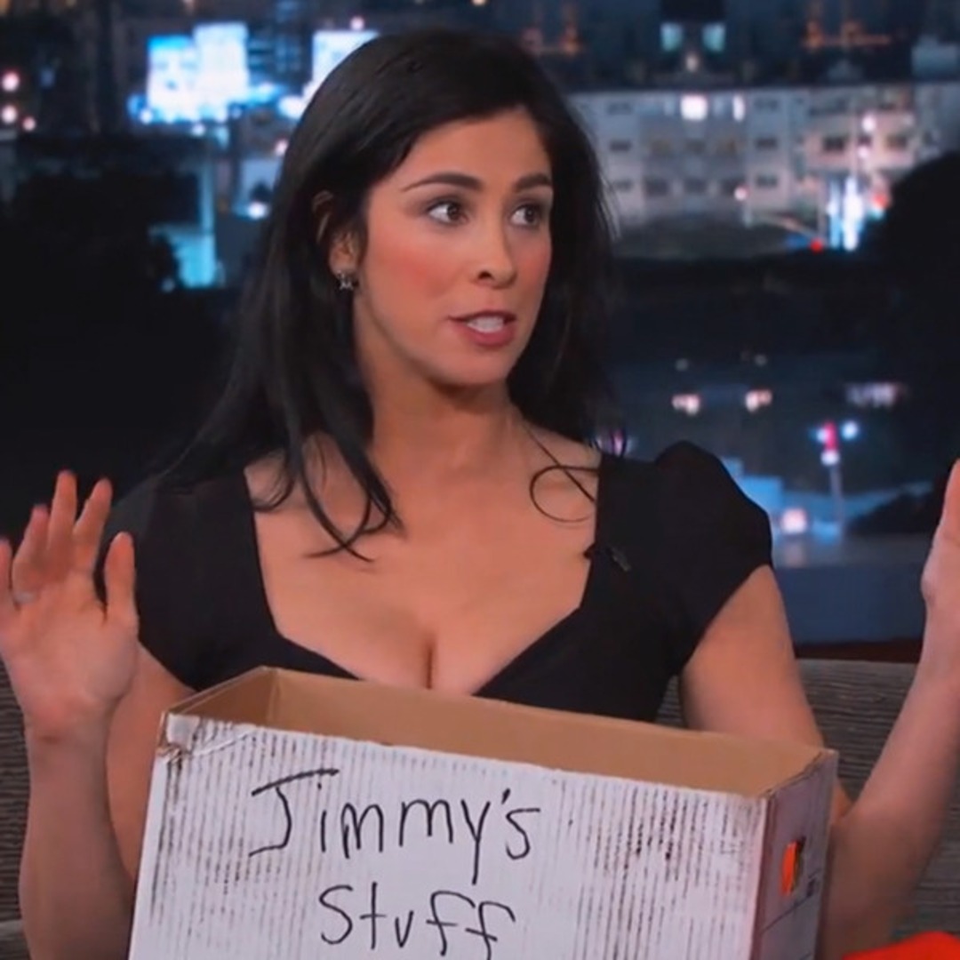 Sarah Silverman Visits Jimmy Kimmel, Returns His Stuff!